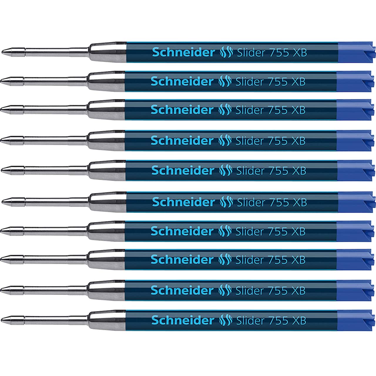 Schneider® Slider 755 XB Blue Ballpoint Pen Refills, 10ct.